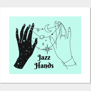 Celestial Jazz Hands Posters and Art